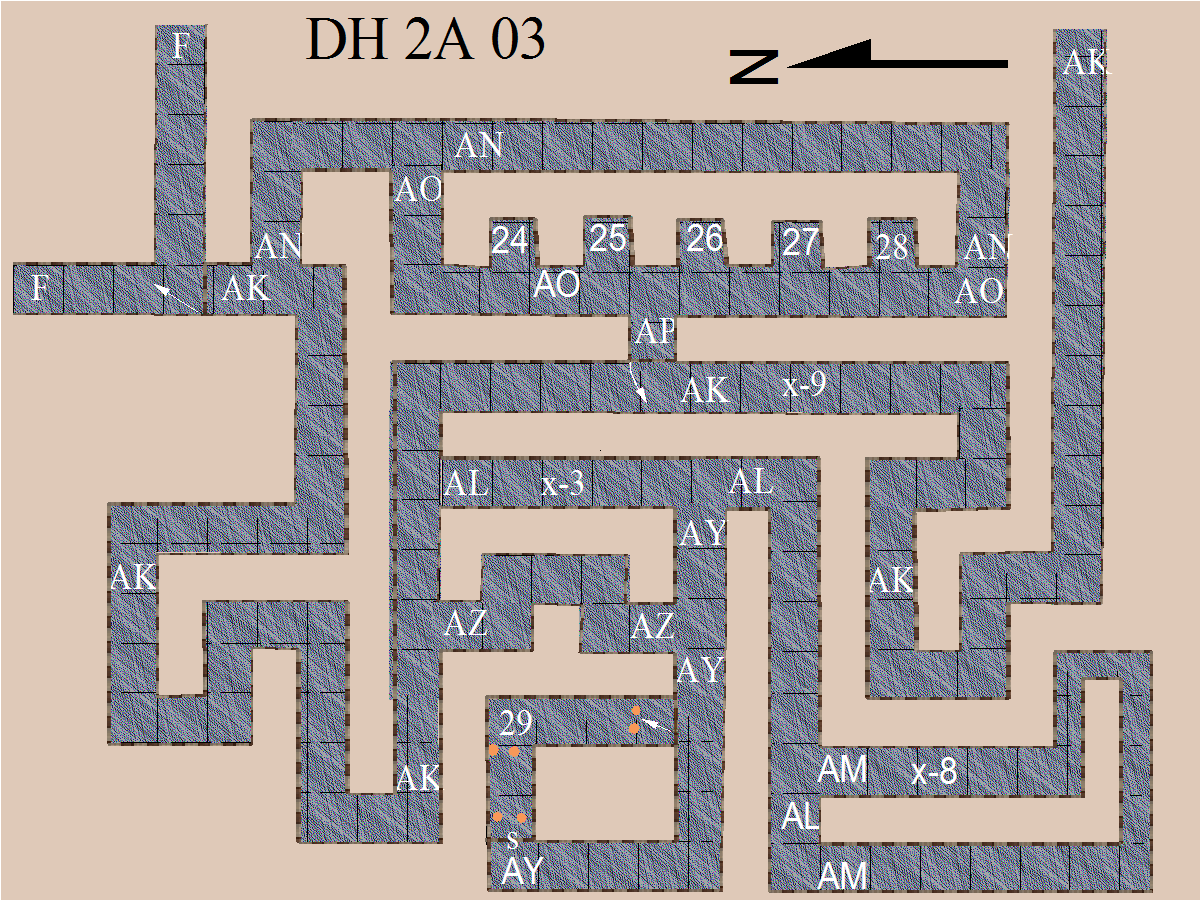 map section DH 2A 03