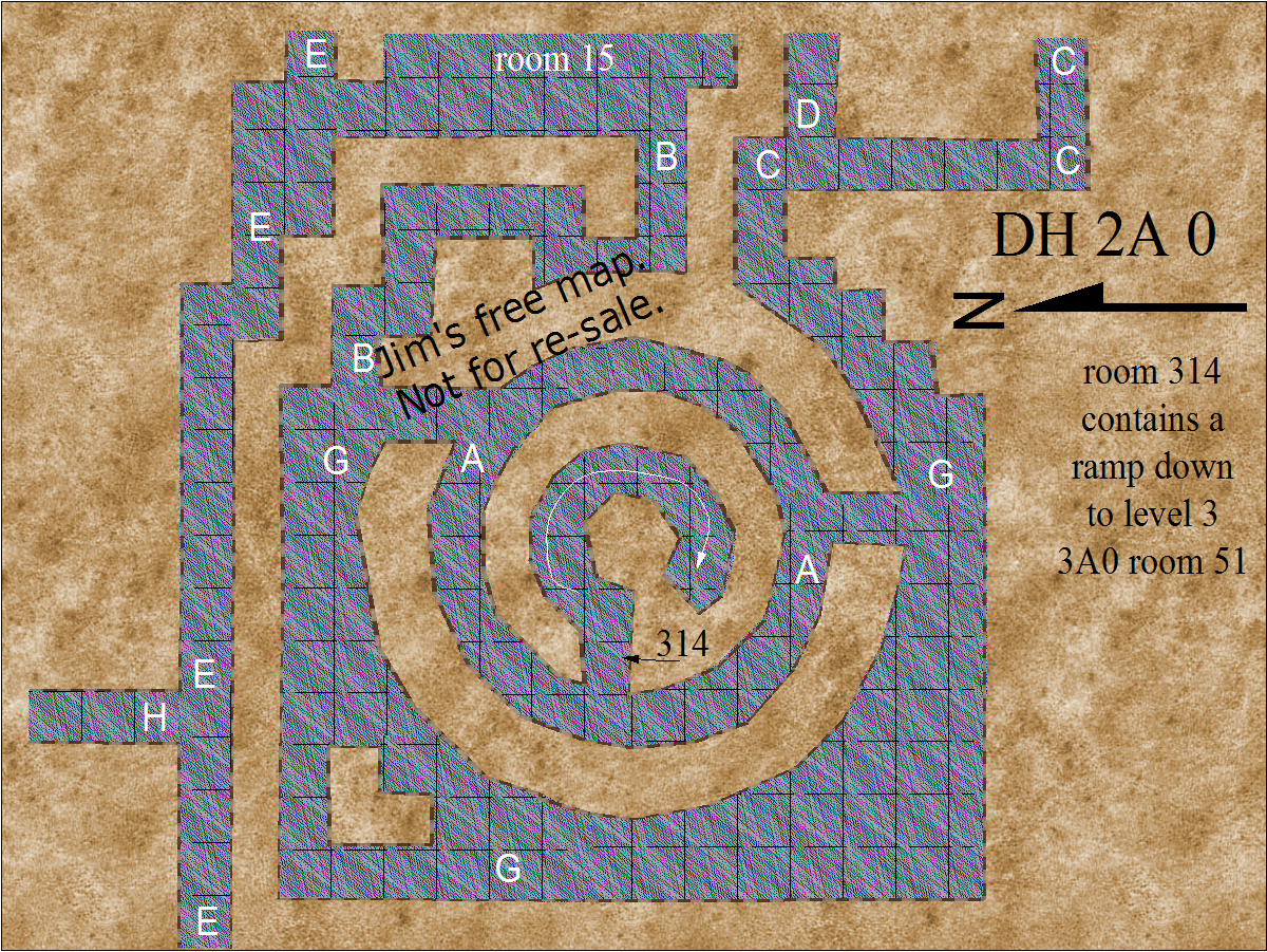 map section DH 2A 0