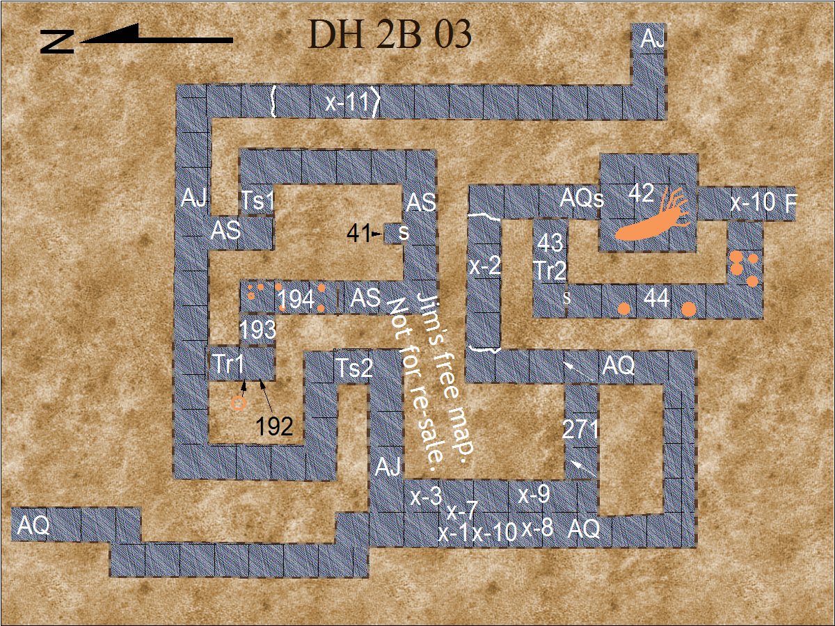 map section DH 2B 03