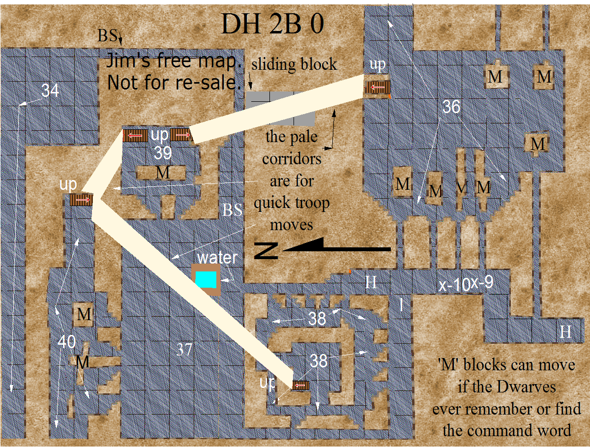 map section DH 2B 0