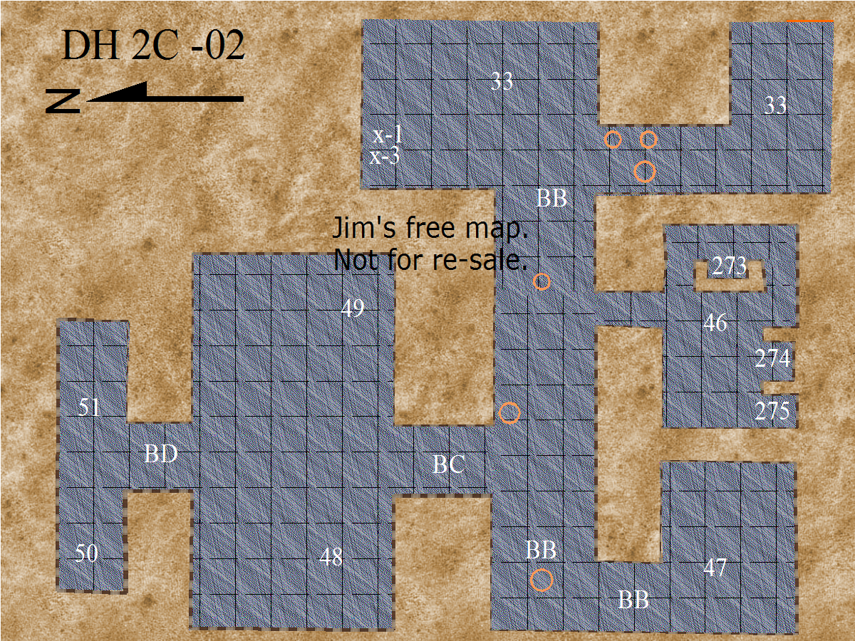 map section DH 2C -02