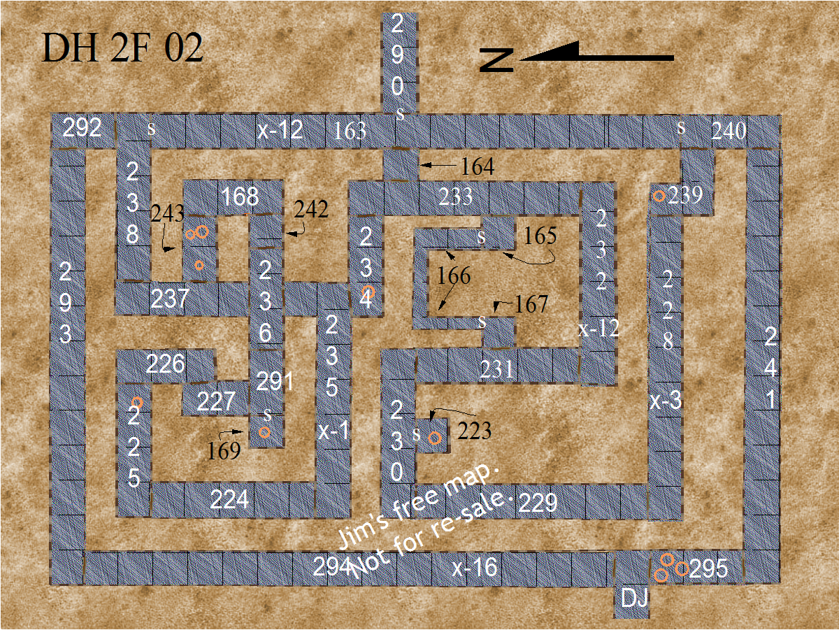 map section DH 2F 02