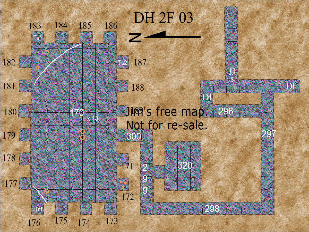 map section DH 2F 03