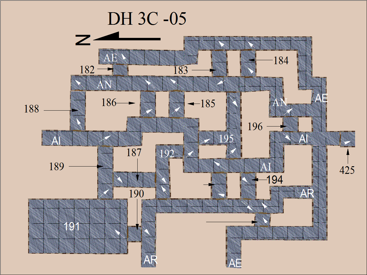map section DH 3C -05