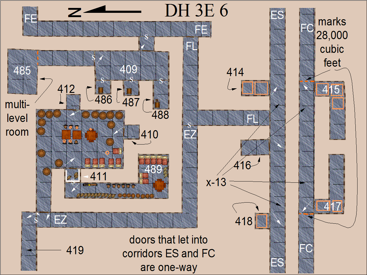 map section DH 3E 6