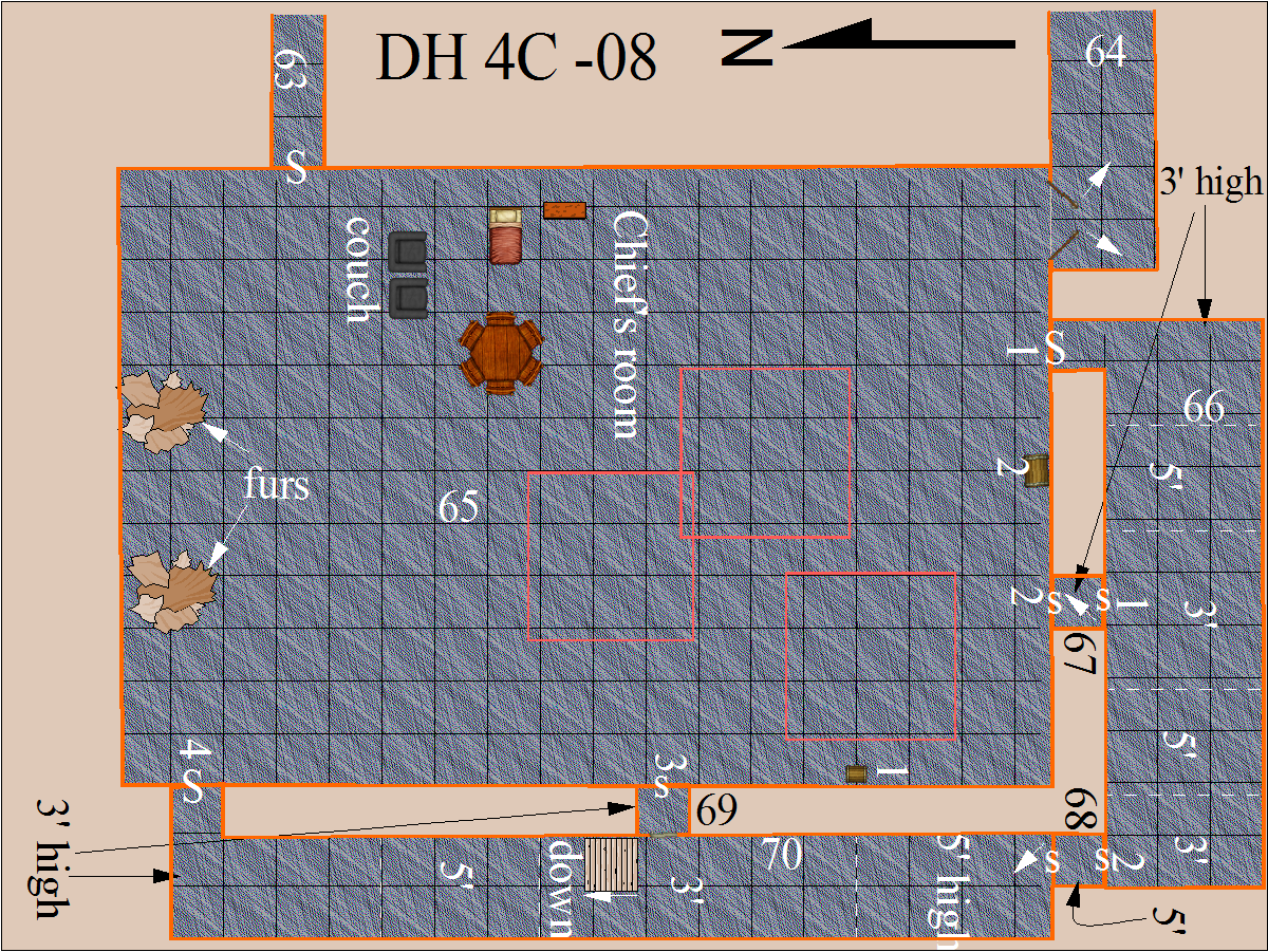 map section DH 4C -08