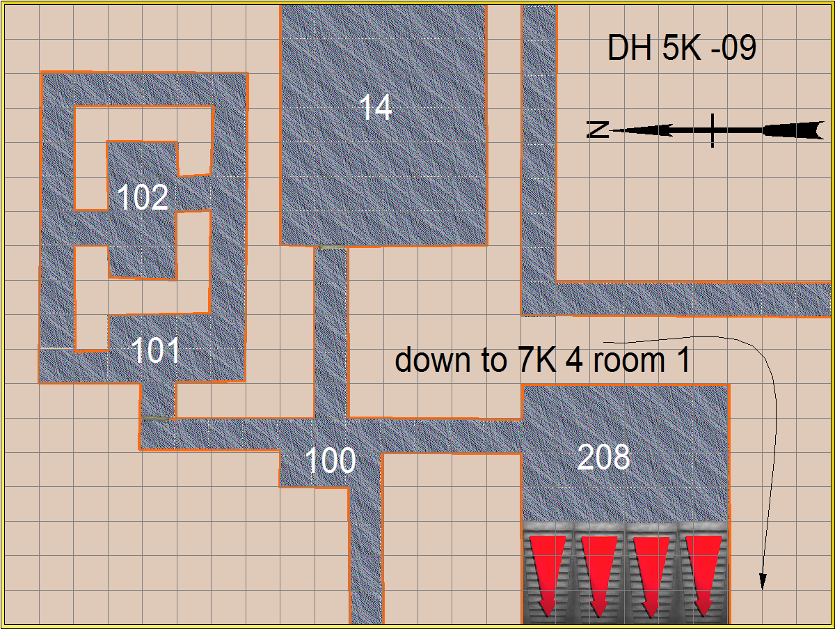 map section DH 5K -09