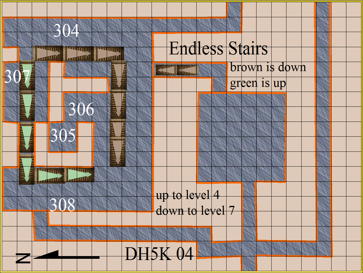 map section DH 5K4