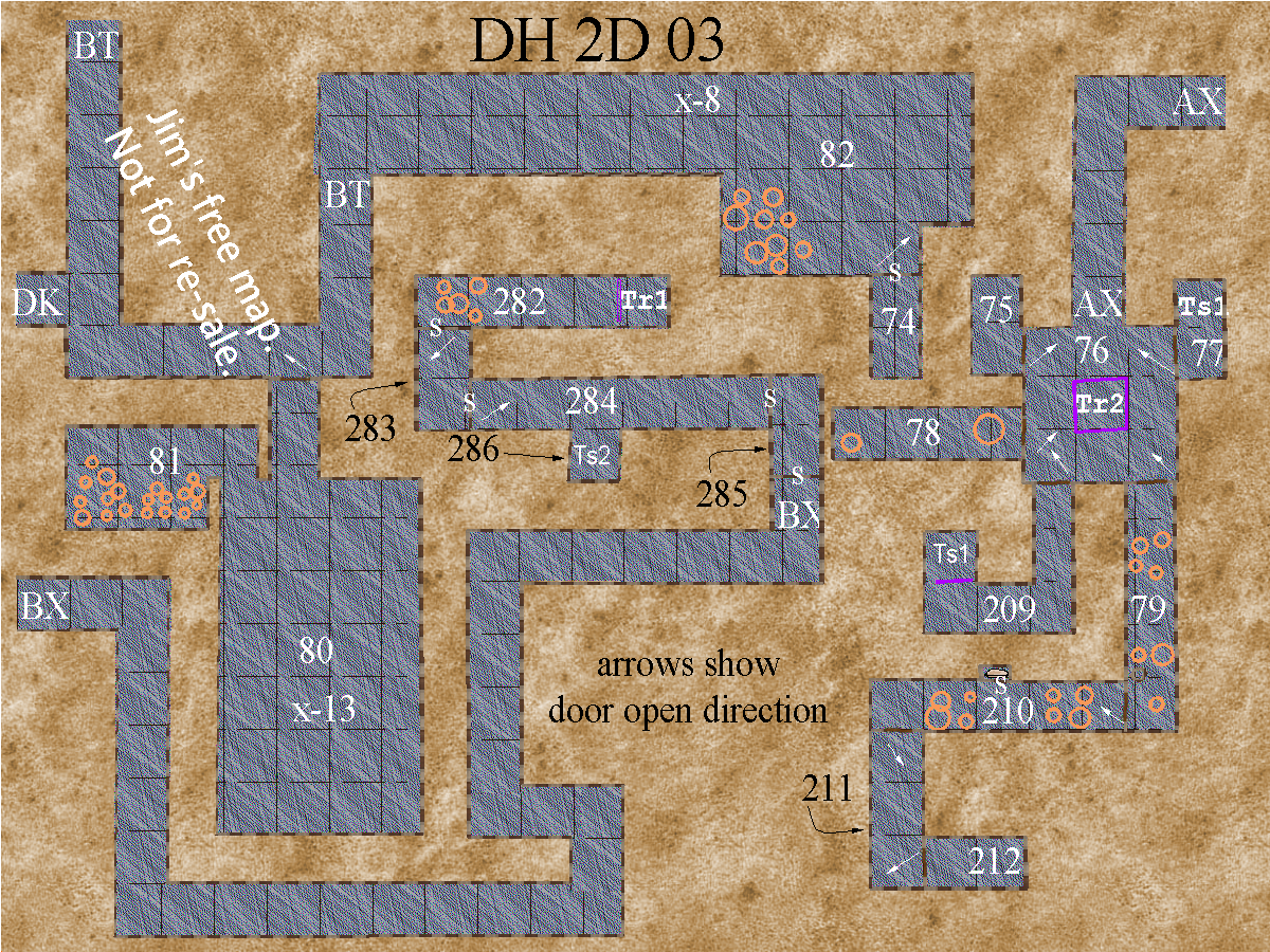 map section DH 2D 03